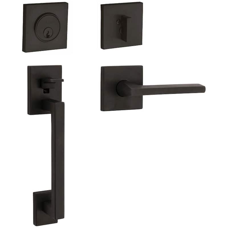 Baldwin Minneapolis Right Handed Single Cylinder Keyed Entry Sectional - Oil Rubbed Bronze