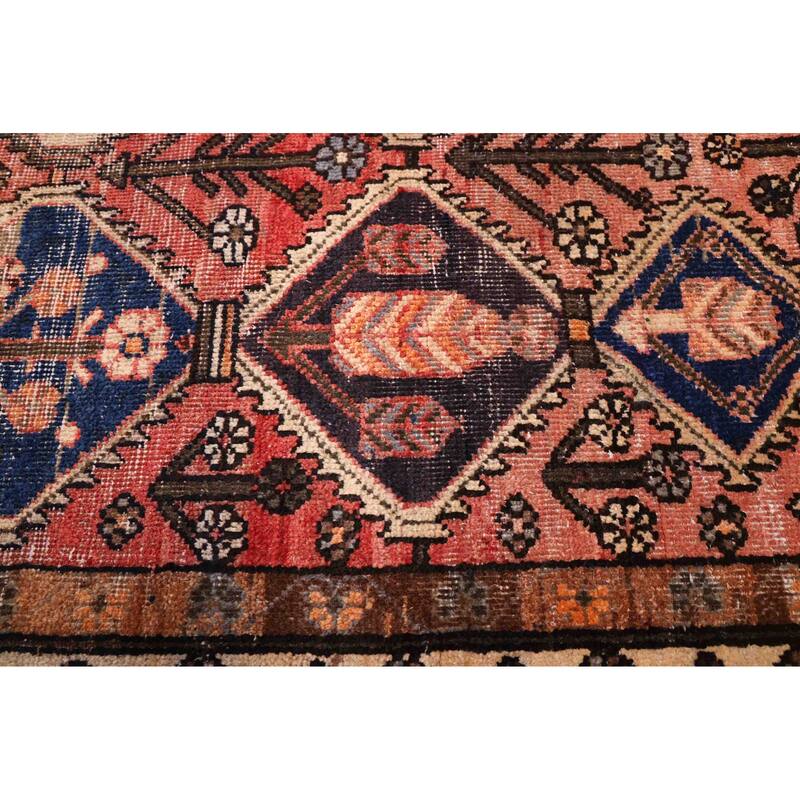 ECARPETGALLERY Hand-knotted Antalya Vintage Red Wool Rug - 4'9 x 6'7