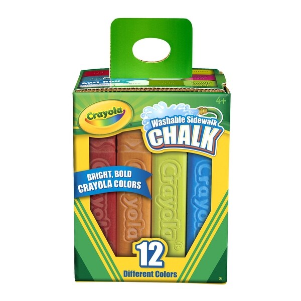 Crayola Sidewalk Chalk, Set of 12