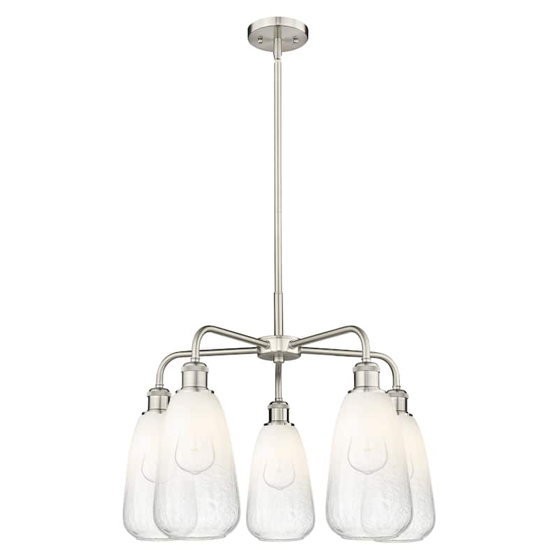Innovations Lighting Endless Possibilities Ballston - Brookhaven Almond - 5 Light 25" Stem Hung Chandelier