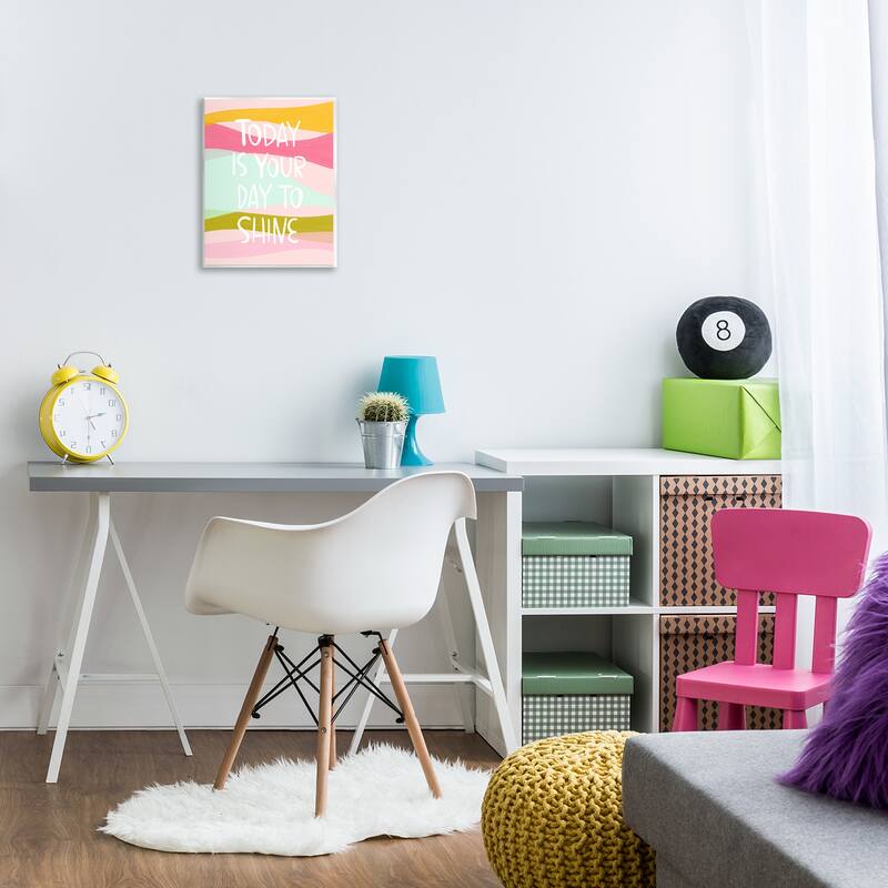 Stupell Pastel Day To Shine Wall Plaque Art Design By Mandy Ford Art + Illustration