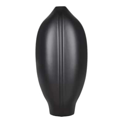 Modern Ceramic Decorative Vase with Sculpted Wavy Textured Design