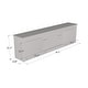 preview thumbnail 5 of 18, Meble Furniture Granero 04 TV Stand (79"W x 22"H) for up to 85" TVs - 78"W x 22"H