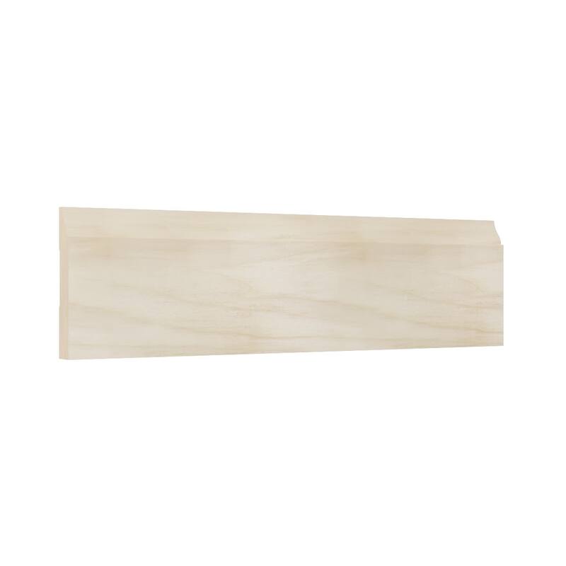 WM623: 9/16-in D x 3-1/4-in W x 96-in L Americraft Solid Hardwood Stain Grade Ogee Base Moulding