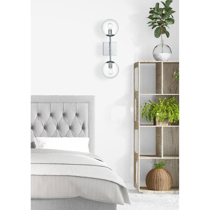 Elegant Lighting LD2357 Neri 2 Light 6" Wide Vanity Light