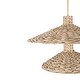 preview thumbnail 5 of 6, Varaluz Hilton Head 9-Light 2-Tier Pendant - French Gold/Natural Seagrass