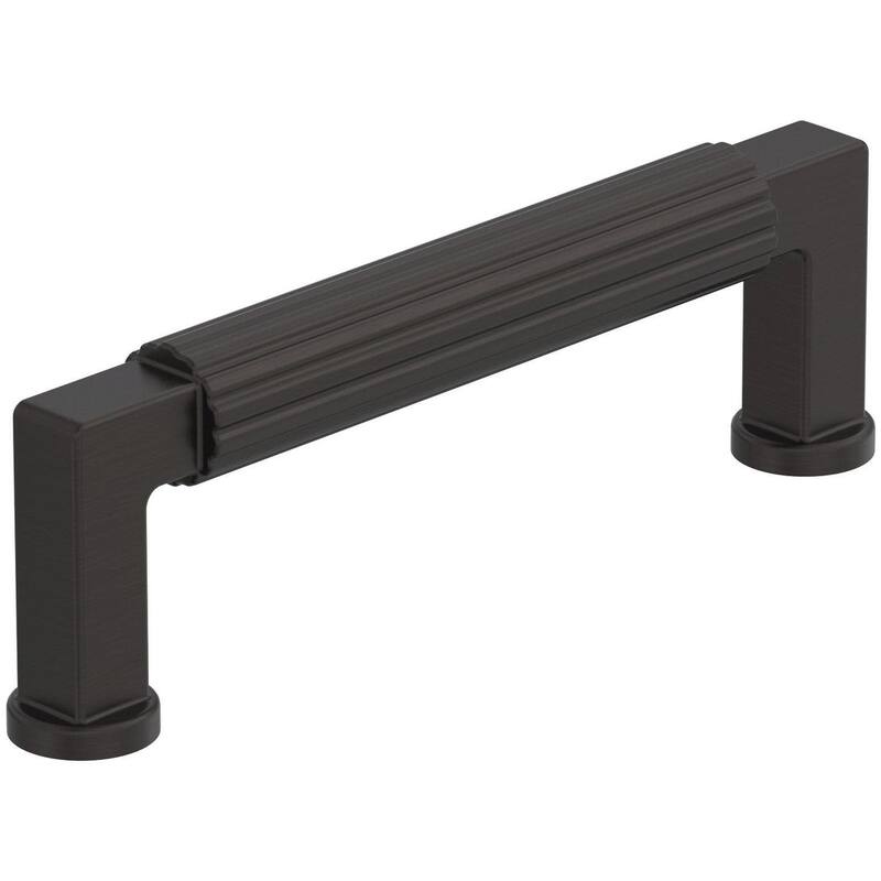 Amerock BP37643 Ballard 3-3/4" Center to Center Fluted Handle Cabinet - Oil Rubbed Bronze