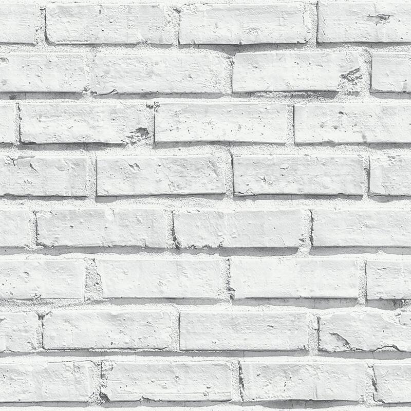 Arthouse Abner Dove Brick Wallpaper