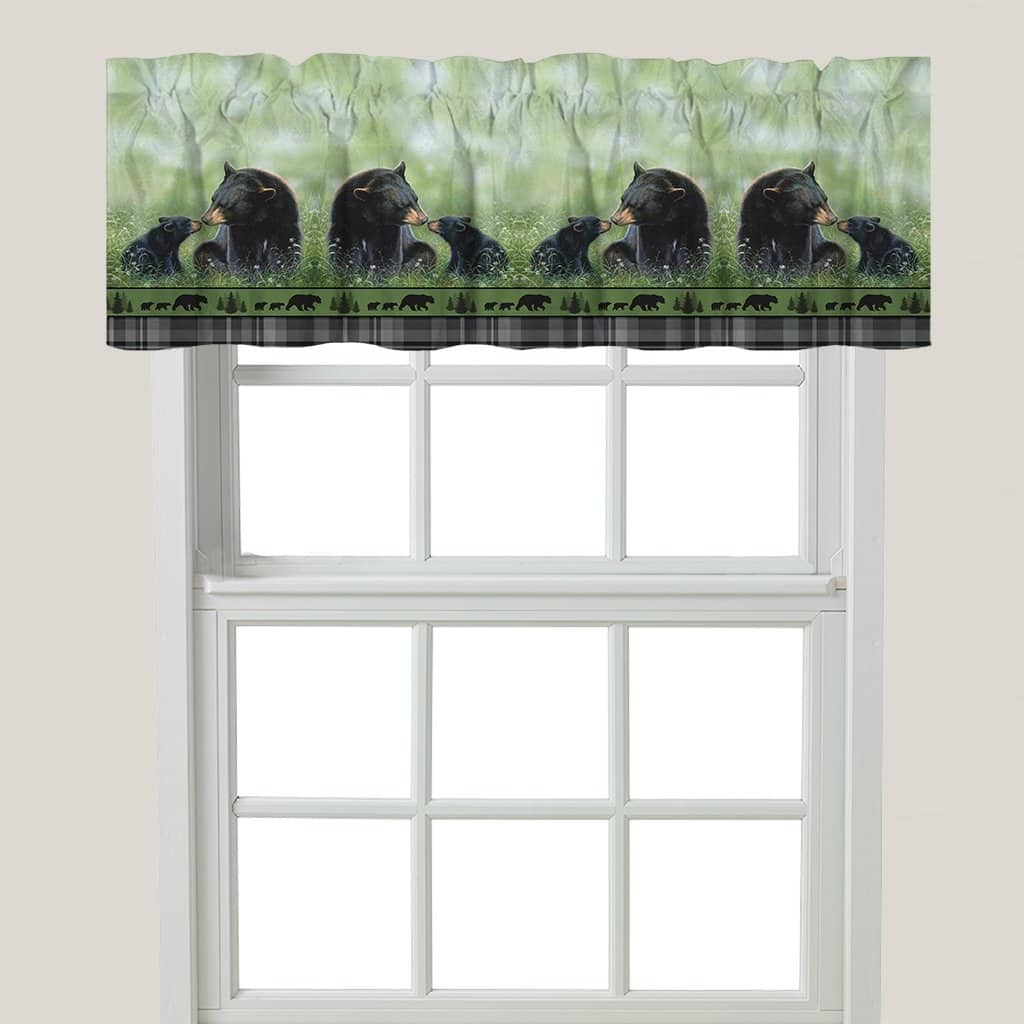 Loving Bears Window Valance - 60" x 18"