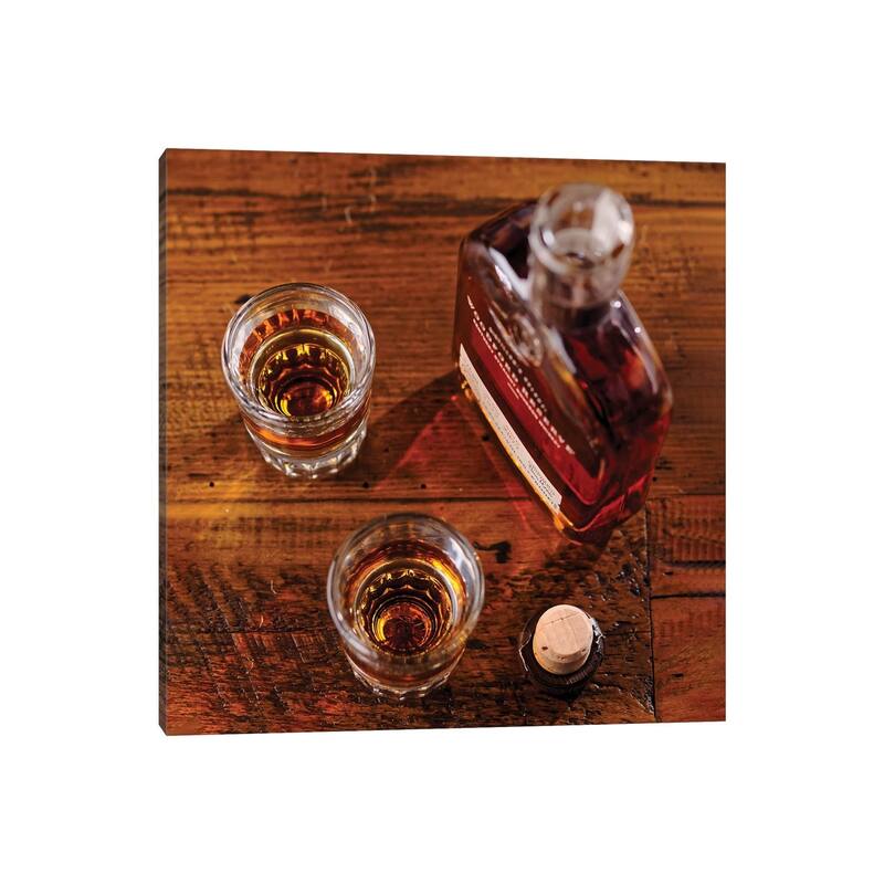 iCanvas "Bourbon Shots" by George Oze Canvas Print
