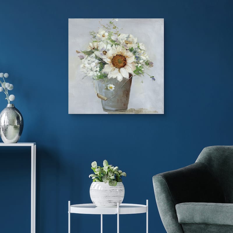 Country Romance I by Sally Swatland Canvas Art Print