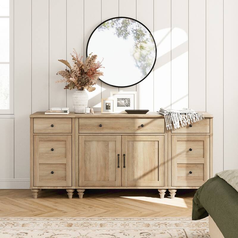 Sideboard Buffet Cabinets with Doors and Drawer