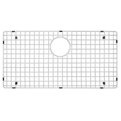 Karran GR-3017 Stainless Steel Bottom Grid 28" x 14" fits on sink SKU SU75