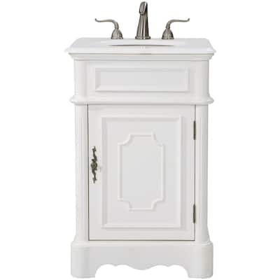 Elegant Lighting VF30421-VW Retro 21" Free Standing Single Basin