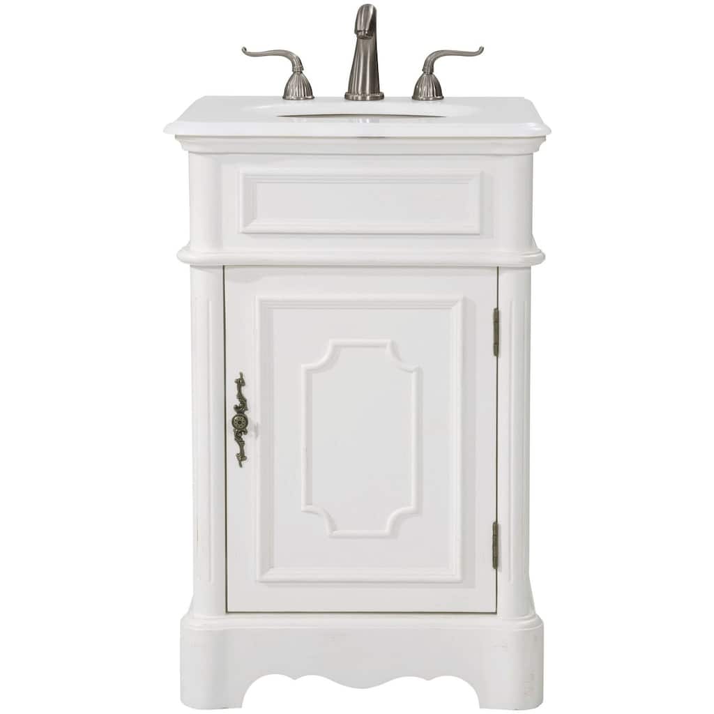 Elegant Lighting VF30421-VW Retro 20" Free Standing Single Basin