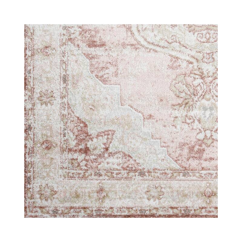 Amber Modern Patchwork Area Rug