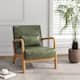 Option HUNTER GREEN/PU/NATURAL WOOD LOW SIDE FRAME