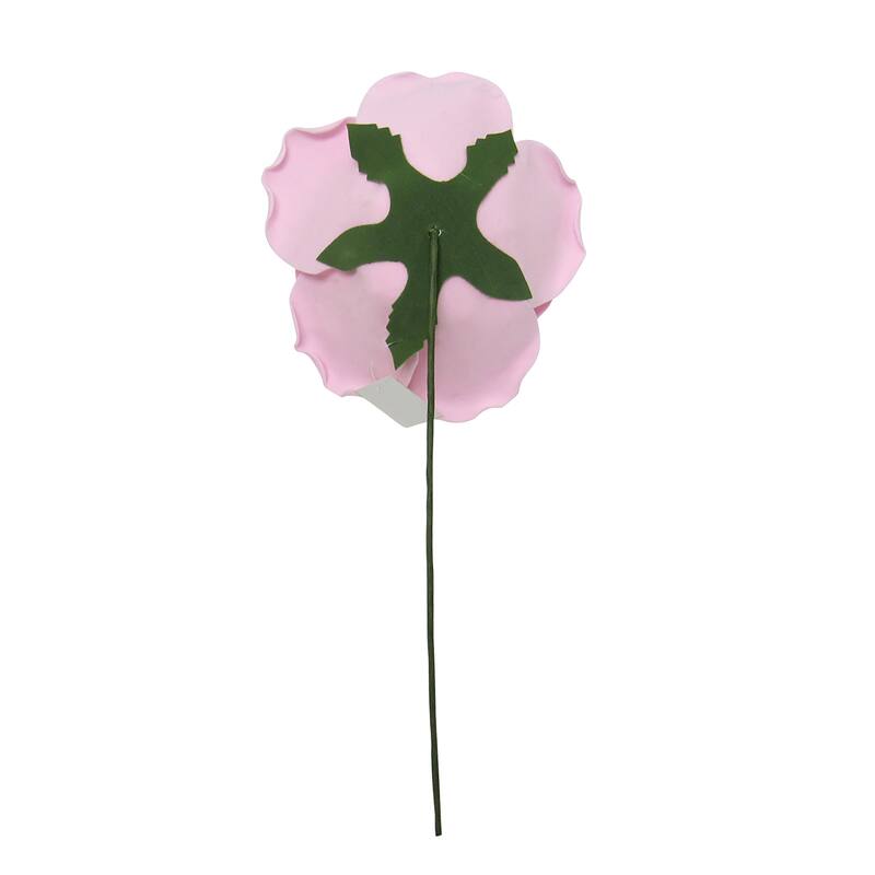 Set of 3 Large Foam Rose Stem Flower Wall Decor Backdrop Art Crafts 8in