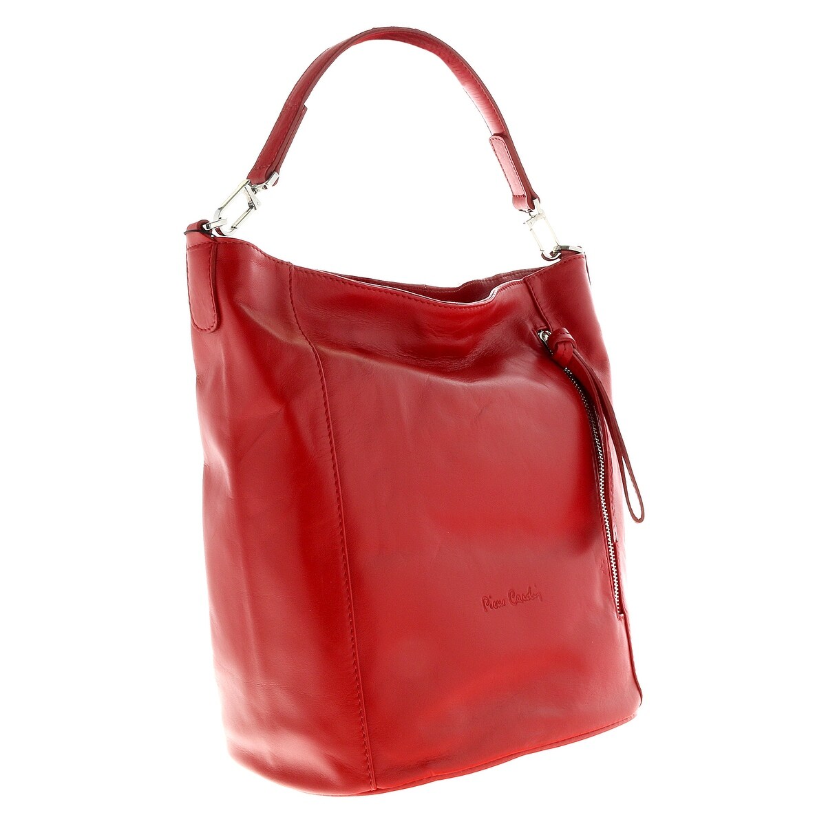Pierre Cardin 1651 Rosso Red Tote Handbags 11 12 5