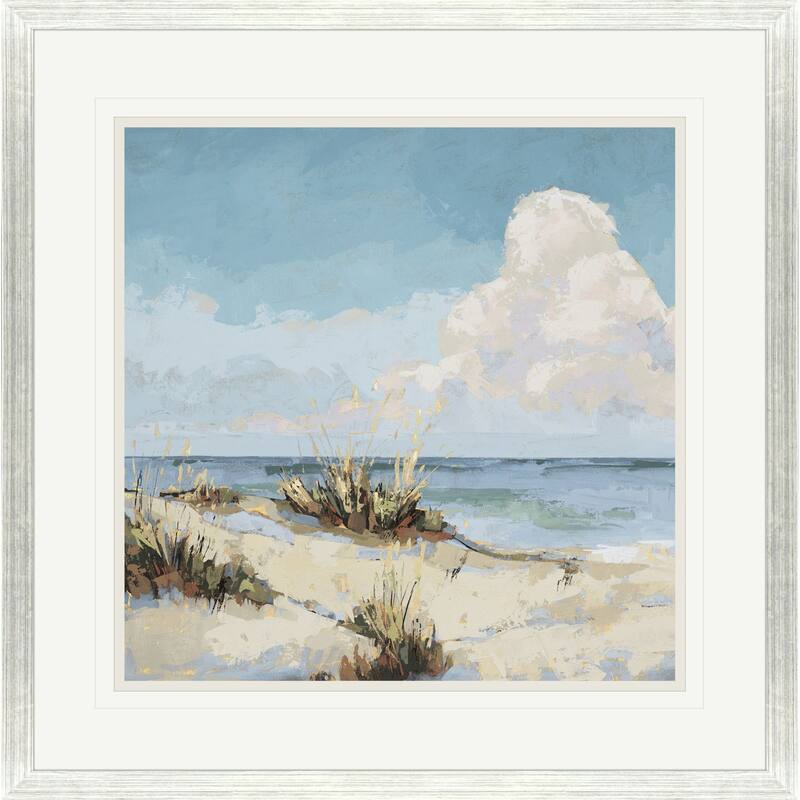 Paragon Cloudy Beach I Framed Art