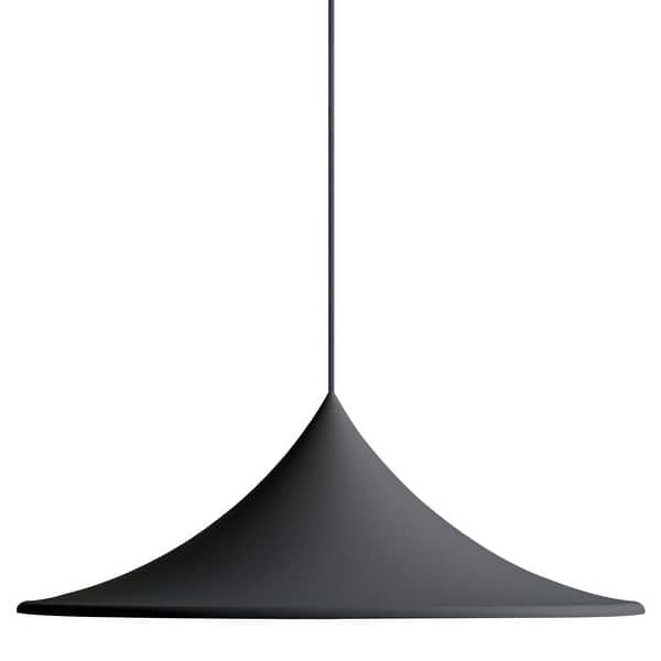 slide 2 of 6, Golden Lighting 4741-28 Vistara 28" Wide Pendant Sand Black