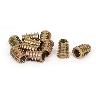 M10 x 25mm Hex Socket Head Insert Screws E-Nuts Furniture Fittings ...