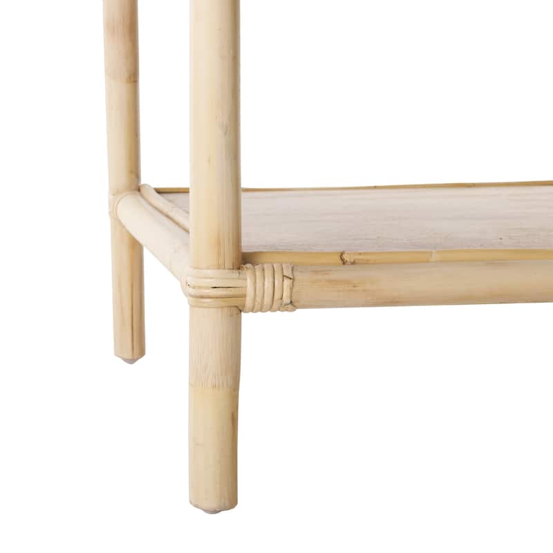 SAFAVIEH Arvid Solid Wood 1-Shelf Square Accent Table (Fully Assembled) - 20"W x 20"D x 22"H