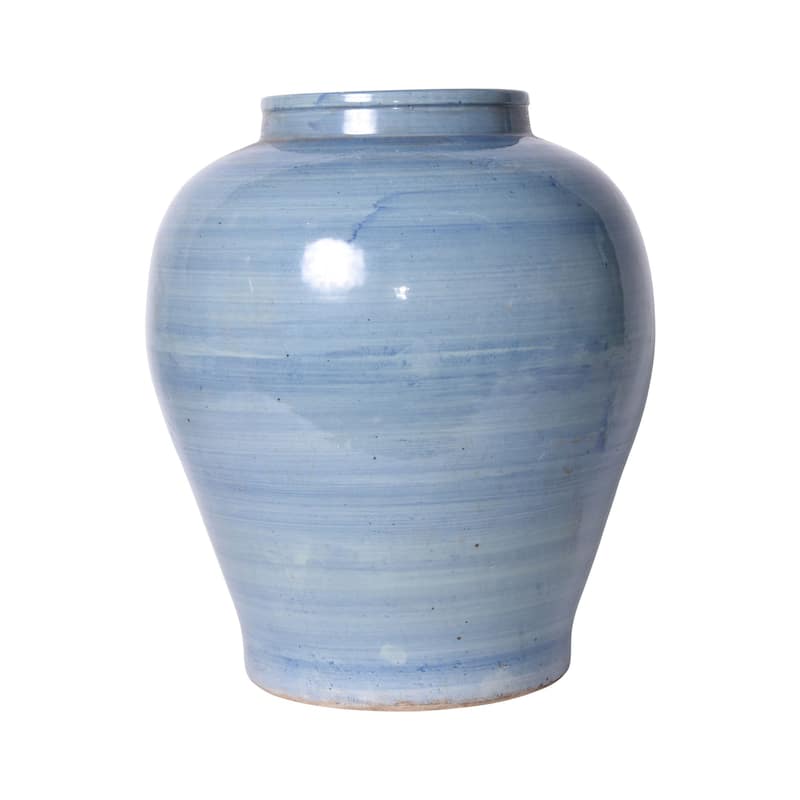 Open Mouth Large Decorative Jar