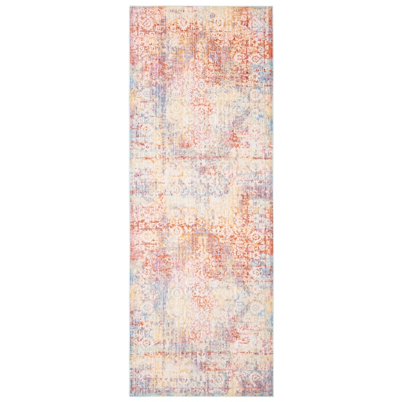 SAFAVIEH Windsor Sara Shabby Chic Polyester Distressed Rug with