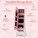 preview thumbnail 9 of 18, Costway Kids Vanity Set Princess Makeup Dressing Table & Chair Set - See Details