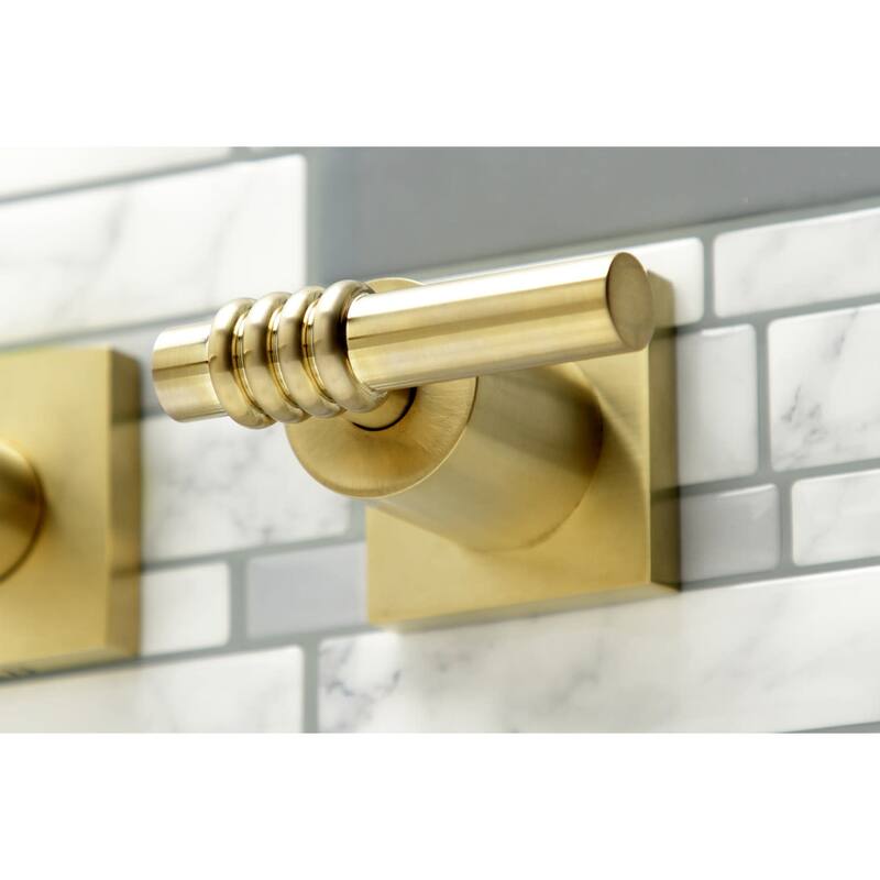 Kingston Brass Milano Wall Mounted Roman Tub Filler