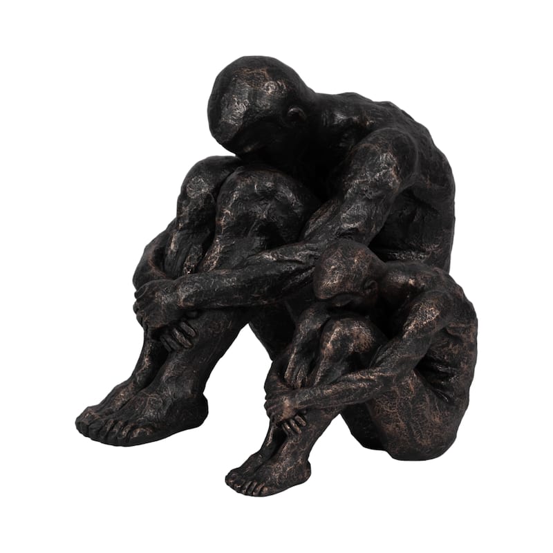 Sagebrook Home Bronze Elegance in Stillness Sculpture Collection
