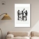 preview thumbnail 51 of 60, Bebop II Black Art Canvas Print by Art Remedy