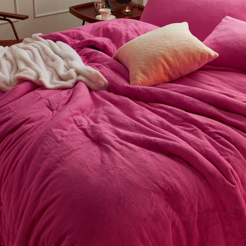 Neon Nights - Coma Inducer® Oversized Comforter Set - Neon Pink