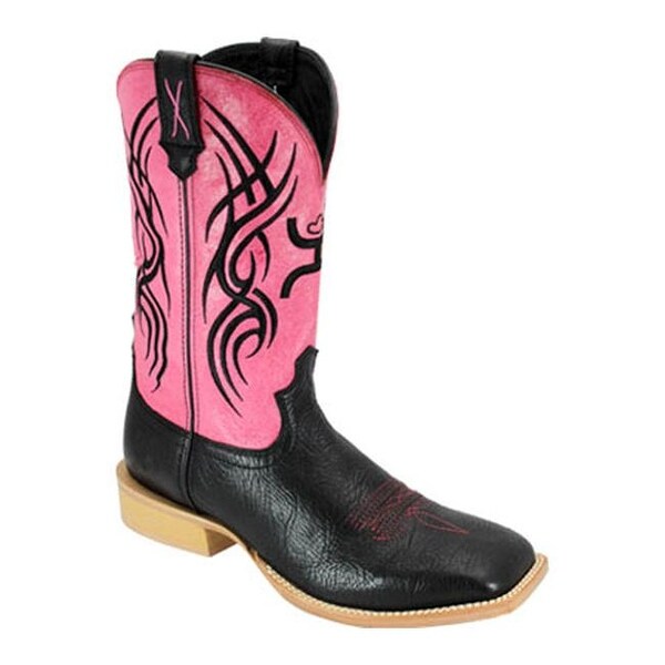 pink mens cowboy boots