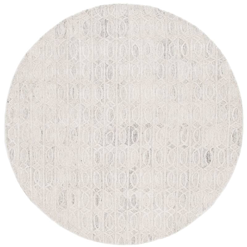 SAFAVIEH Handmade Ebony Giseltraud Modern Wool Rug