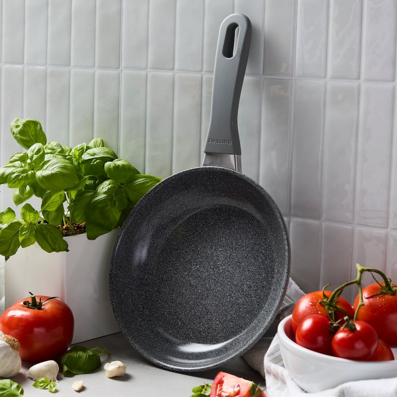 ZWILLING Parma Plus Ceramic Aluminum Ceramic Nonstick Fry Pan - Grey