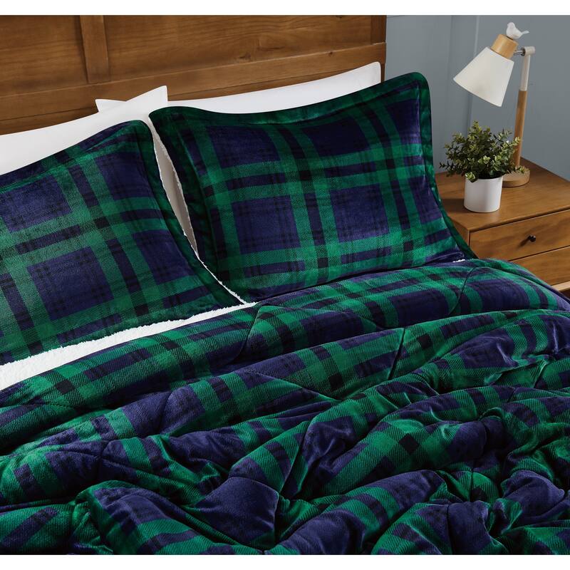 Truly Soft Cuddle Warmth 3-piece Comforter Set