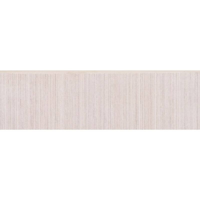 The Tile Life New Orleans 3x10 Grey Ceramic Bullnose Wall Tile - 3 x 10 - 1 Piece