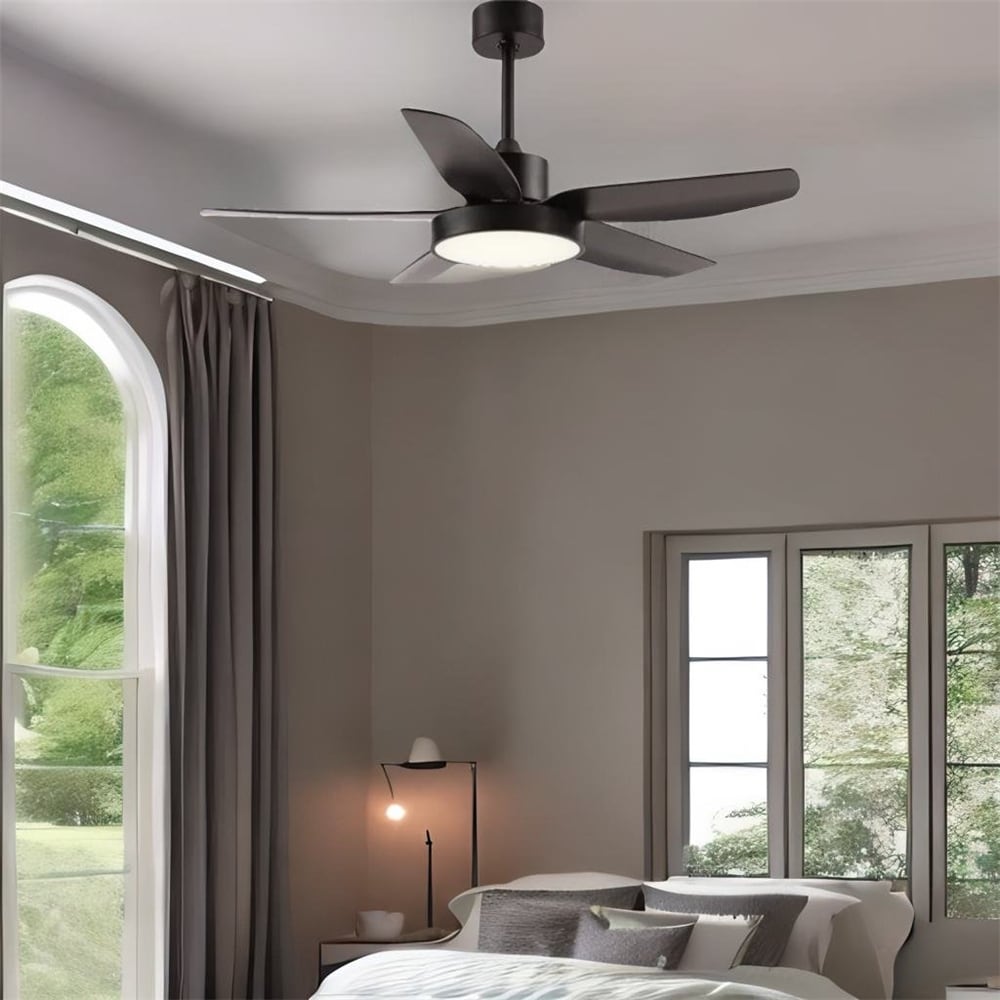 46 Inch Modern Ceiling Fan with LED Lights