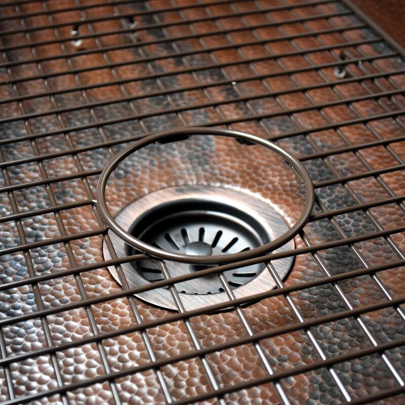 22.75x17.25 Large Bowl Sink Bottom Grid