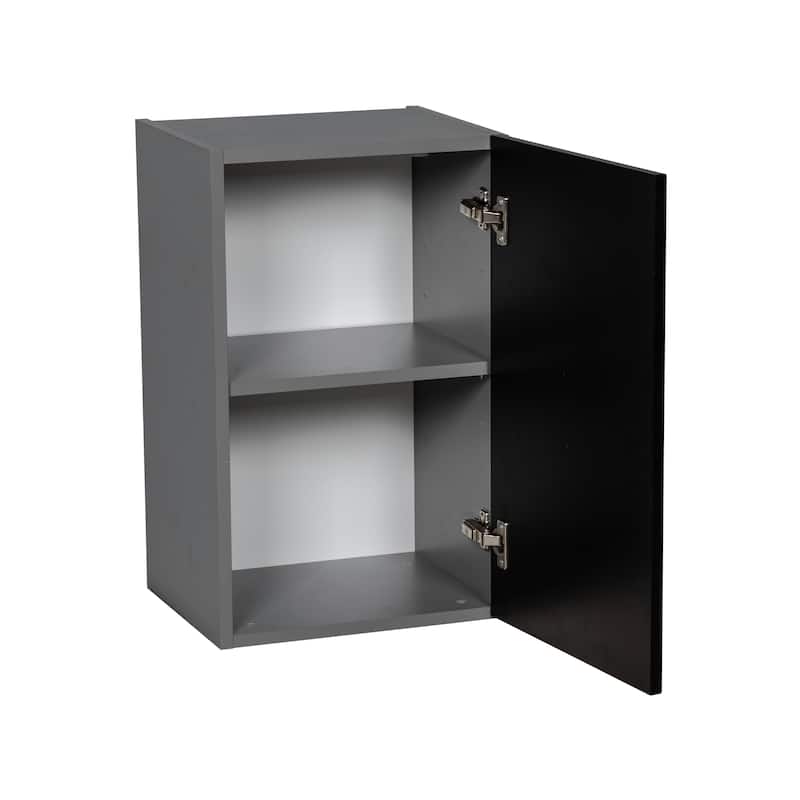 12" x 24" Wall Cabinet-Single Door-Grey - 12 x 24 x 12