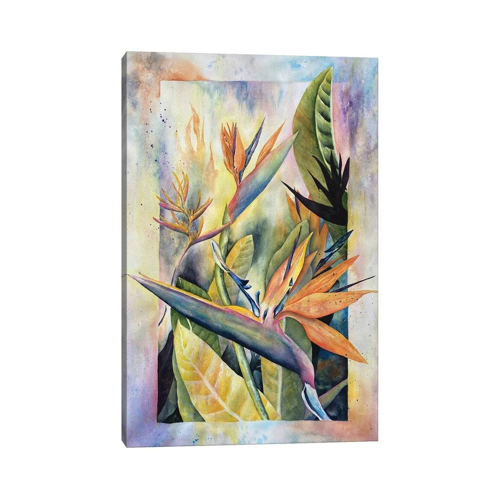 iCanvas "Birds Of Paradise" by Liz Covington Canvas Print
