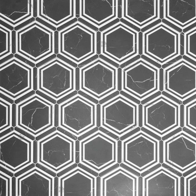 The Tile Life Kykuit 8.6x9.8 Porcelain Floor & Wall Tile