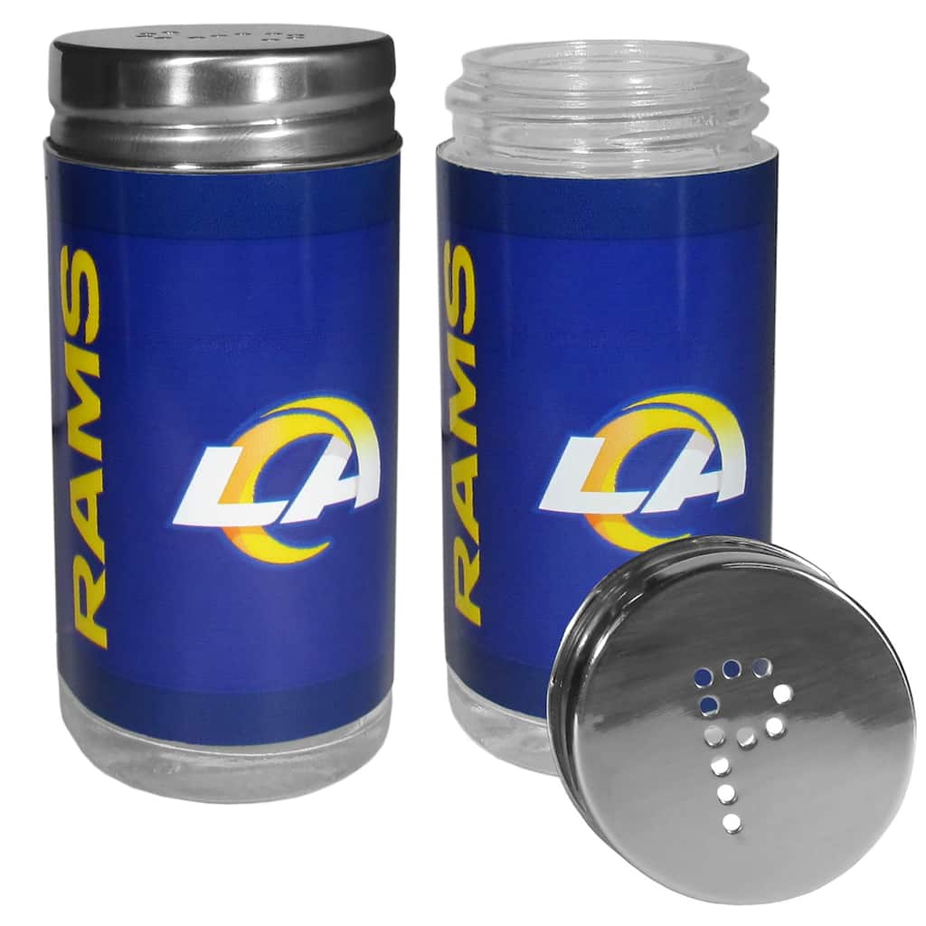 NFL Glass Salt & Pepper Shakers - Los Angeles Rams