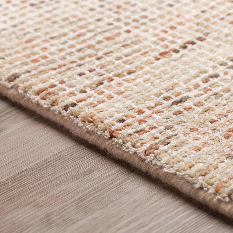 Addison Mission Multi Solid Tone Wool Blend Area Rug
