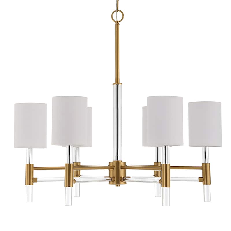 Uttermost Welkin 6 Light Modern Chandelier - 30"W x 27.75"H x 30"D