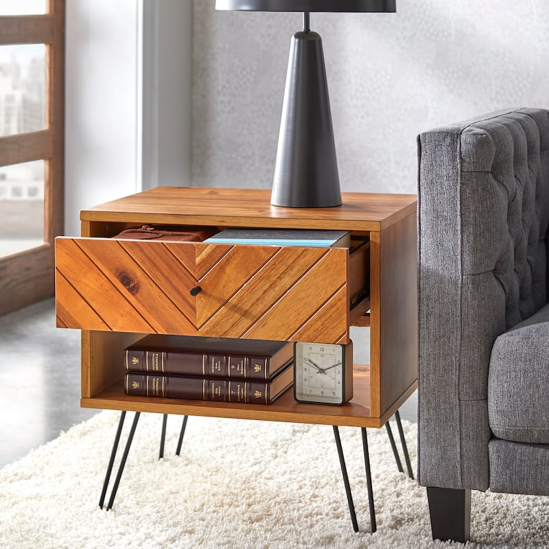 Lifestorey Alexandria 1-Drawer End Table