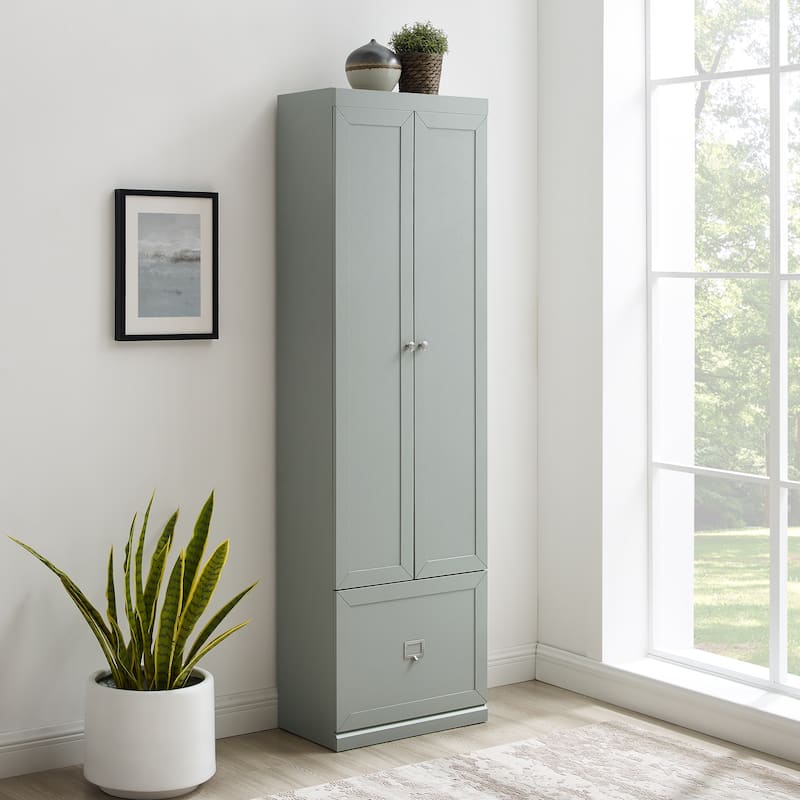 Crosley Harper Convertible Pantry Closet - 12.5" x 22" x 74"
