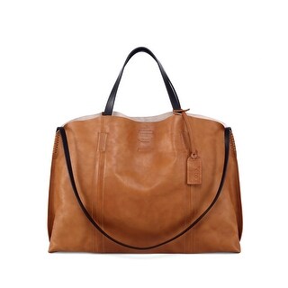 tote genuine trend forest island leather
